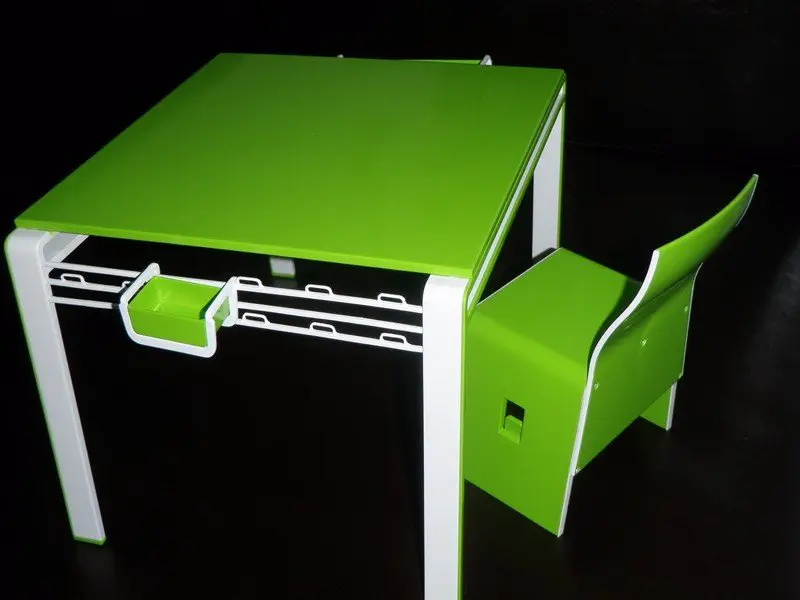 3D快速打印办公家用桌椅模型