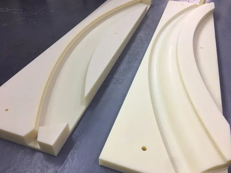 ABS塑料CNC工艺成型汽车治具